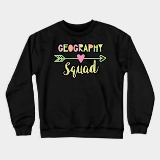 Geography Squad Crewneck Sweatshirt